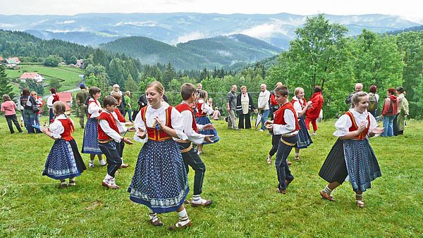 Kouzlo časů minulých:
Vesničan na měšťance