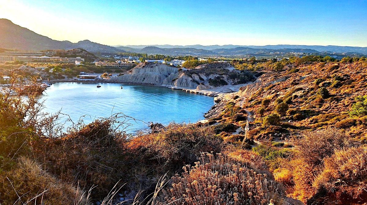 Pozdní léto na ostrově Rhodos