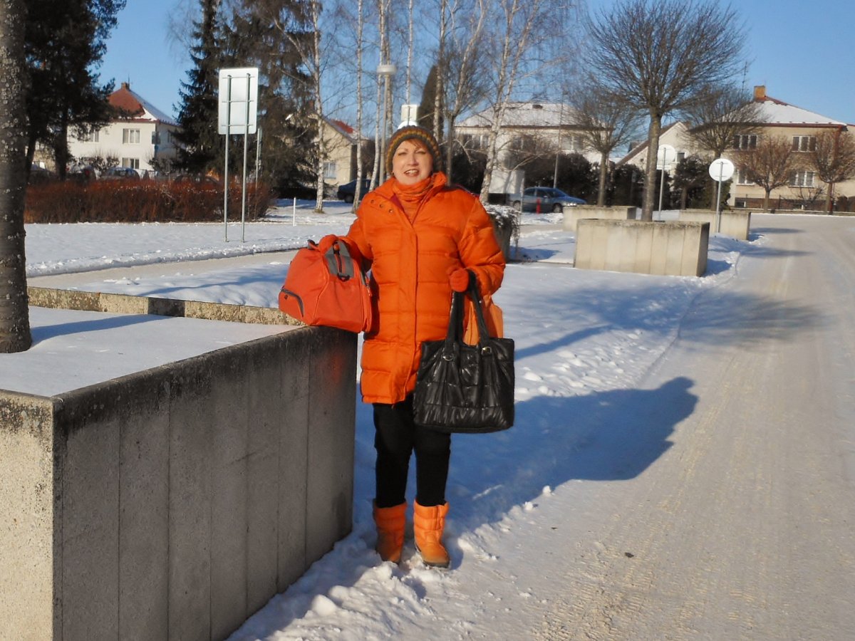 Lady in Orange