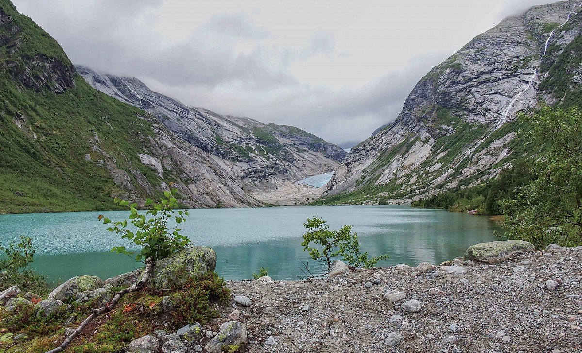 Cestování po Skandinávii - 3. část: Výlet k ledovci Jostedalsbreen