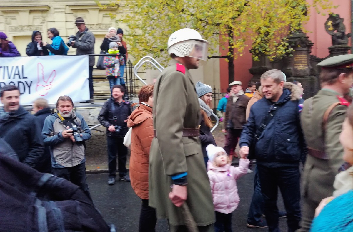 Fotoreportáž: Na Národní třídě to zase vřelo