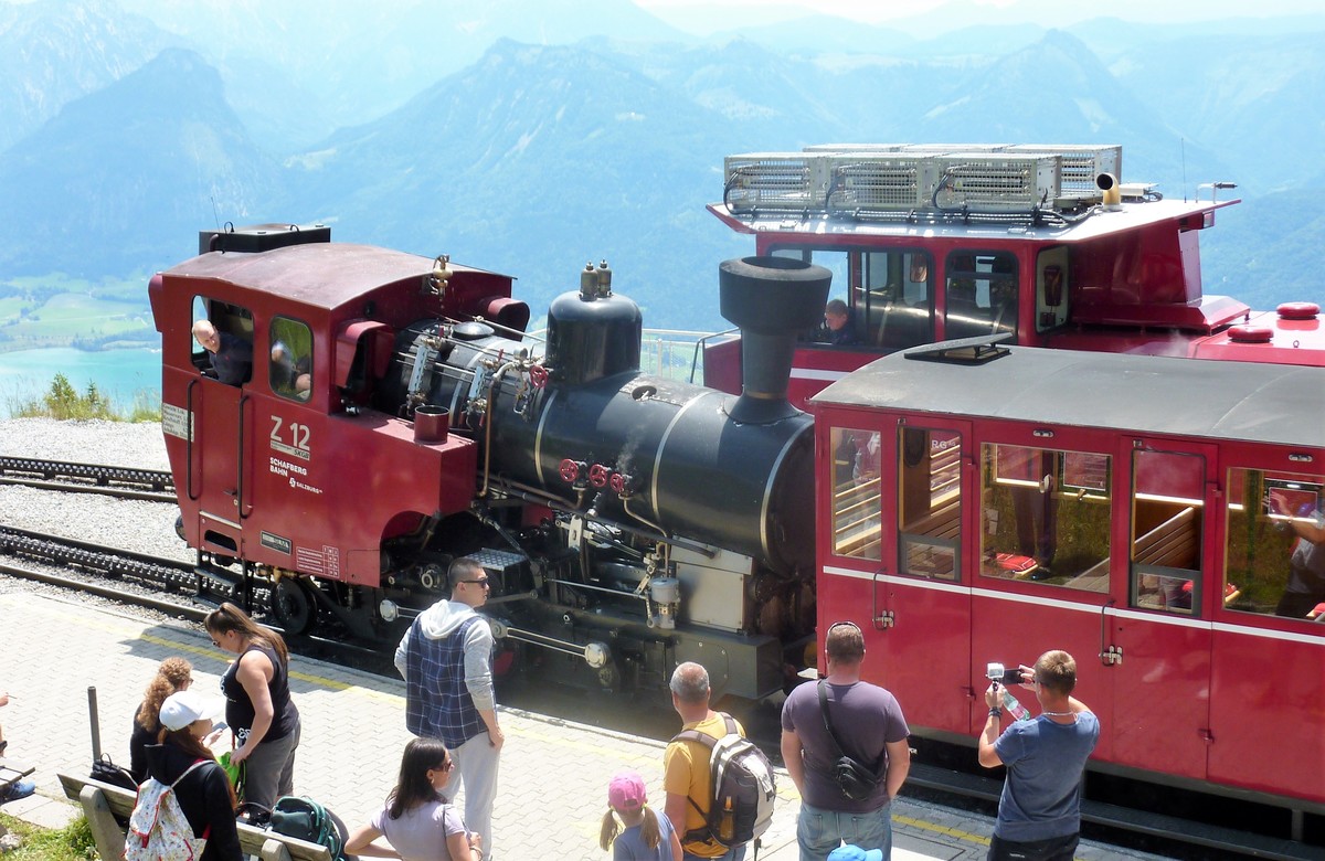 Cesta do minulosti parní lokomotivou na rakouský Schafberg
