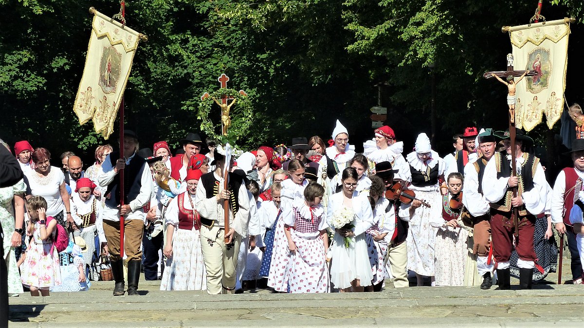 Pouť krojovaných na sv. Hostýně 