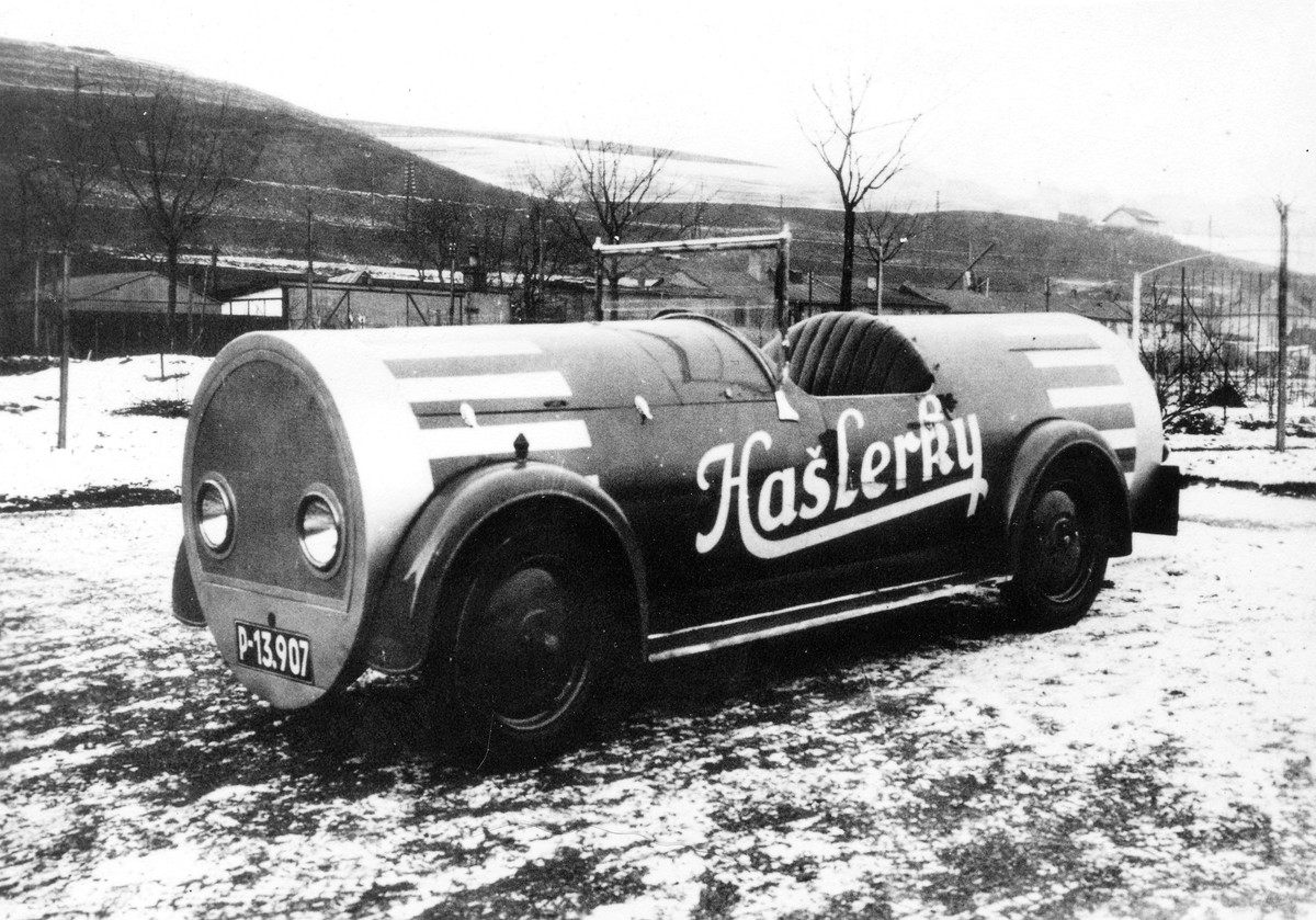 V muzeu karosářství zaparkovaly i Hašlerky na kolech