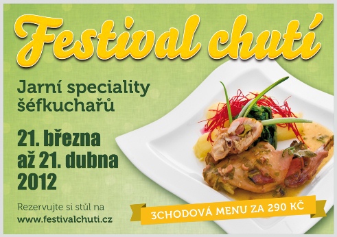 Festival chutí představuje
jarní speciality šéfkuchařů