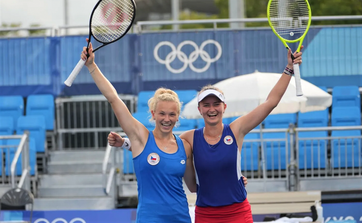 Fantazie: Český tenis si odváží z Tokia dvě nejcennější medaile. Krejčíková se Siniakovou ovládly čtyřhru