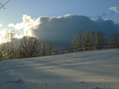 Bubák nad ohradou