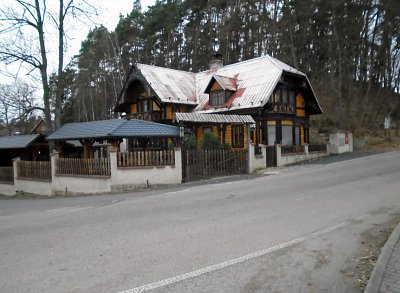 Restaurace na hrázi v Hamru n.J.