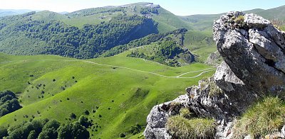 Z přechodu Pyrenejí