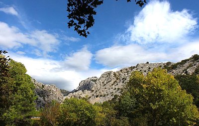 Národní park Paklenica v Chorvatsku