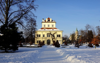 Letohrádek v zimě