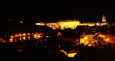 Večerní Krumlov