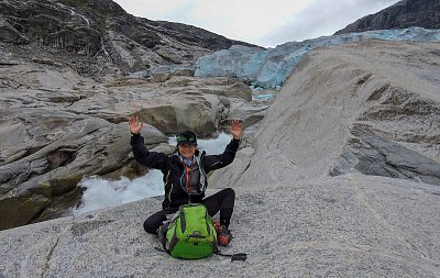 Cestování po Skandinávii - 3. část: Výlet k ledovci Jostedalsbreen