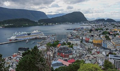 Alesund - město na třech ostrovech