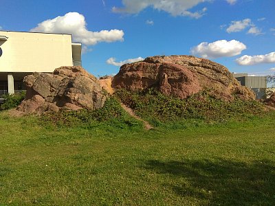 Helgoland - skalní útvar na Žutém kopci