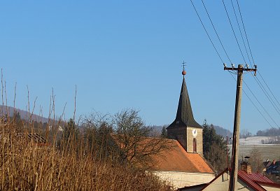 Evangelický kostelík na Rusavě