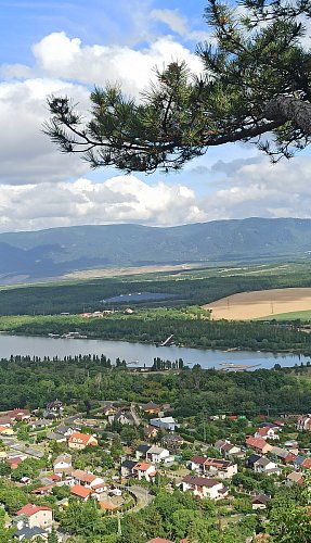 Pohled na jezero Matylda