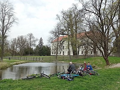 Židlochovice, obora u zámku