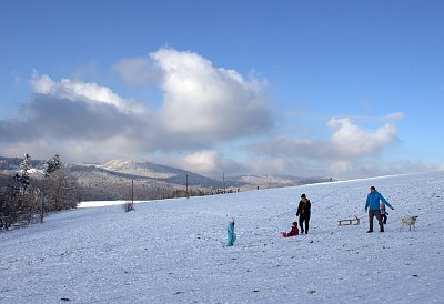 Mladá rodinka v akci