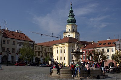 Věž a rozhledna na arcibiskupském zámku