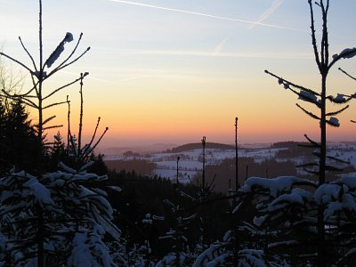 V podvečer v Krkonoších