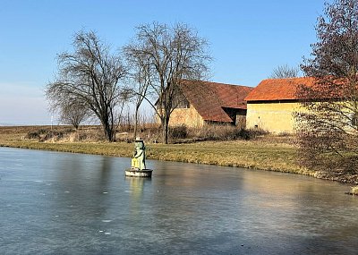 Podolský rybník poblíž Kladrub u Vlašimi