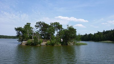 Kachní ostrůvek - Mách. jezero