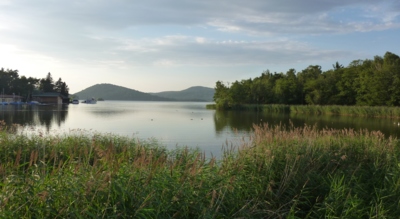 Podvečerní zádumčivost jezera