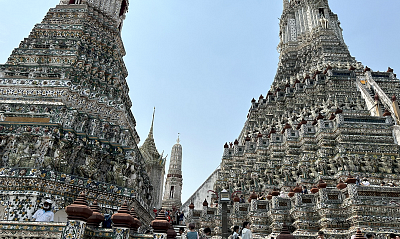 Chrám Wat Arun v Bangkoku