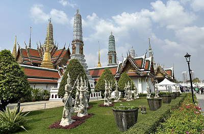 Z královského paláce v Bangkoku