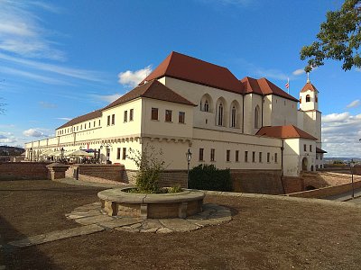 Špilberk od věžičky - vyhlídky