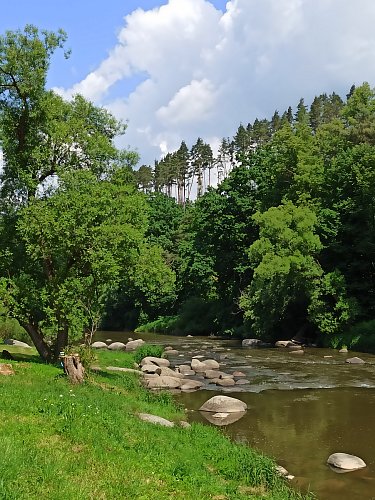 Kameny v řece