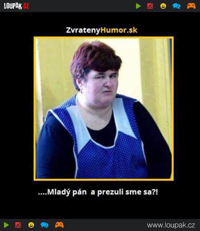 Uklízečka ve škole