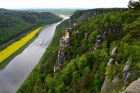 Jarní fotopříběh: Bastei - pohled na skalní město