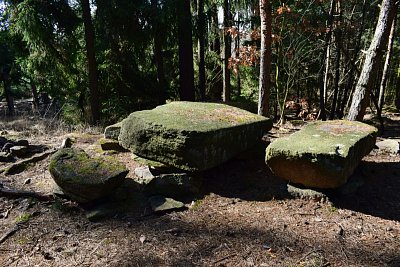 Vlčí skála - Žižkův stůl