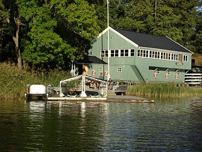 Stockholm z lodi - veslařský klub