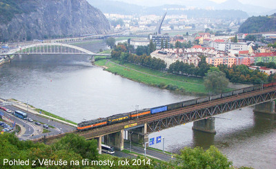 Jak šel čas: Mosty přes Labe v Ústí nad Labem