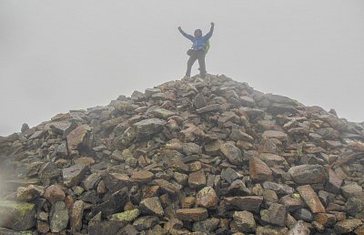 Cestování po Skandinávii - 6. část: Výstup na Veslfjelet (1743 m)