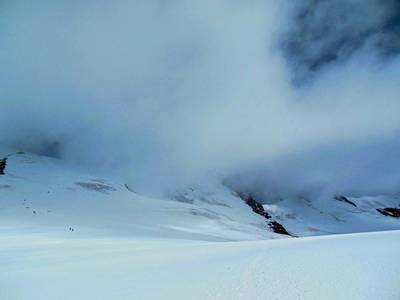 Cesta zpět, Breithorn v mlze