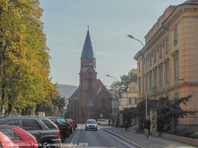 Jak šel čas: Kostel apoštola Pavla (Červený kostel)