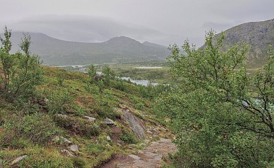 Cestování po Skandinávii - 6. část: Výstup na Veslfjelet (1743 m)