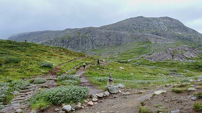 Cestování po Skandinávii - 6. část: Výstup na Veslfjelet (1743 m)