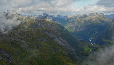 Cestování po Skandinávii - 5. část: Vyhlídka Dalsnibba a světoznámý Geirangerfjord