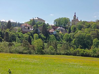 Pohled od Kozích hřbetů