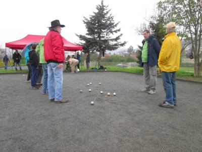 pétanque - kdo je nejblíž