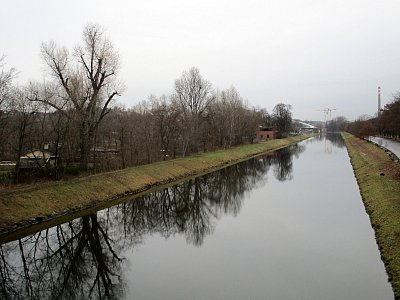 Plavební kanál mezi Stromovkou a Císařským ostrovem