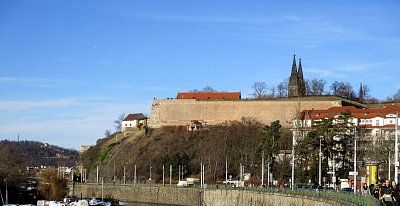 celkový pohled na Vyšehrad