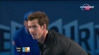 Brit Andy Murray vyřadil domácího Australana Kyrgiose 3:0