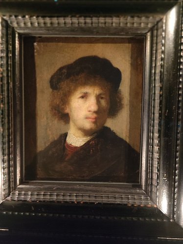 Národní muzeum, Rembrandt, Autoportrét