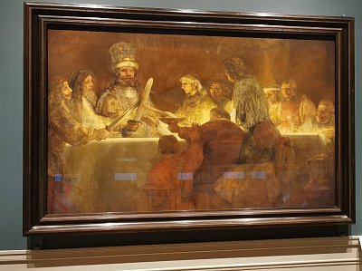 Národní muzeum, Rembrandt, Přísaha Claudia civila